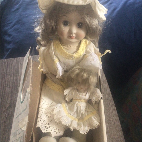 Seymour Mann Porcelain Doll - Picture 2 of 8